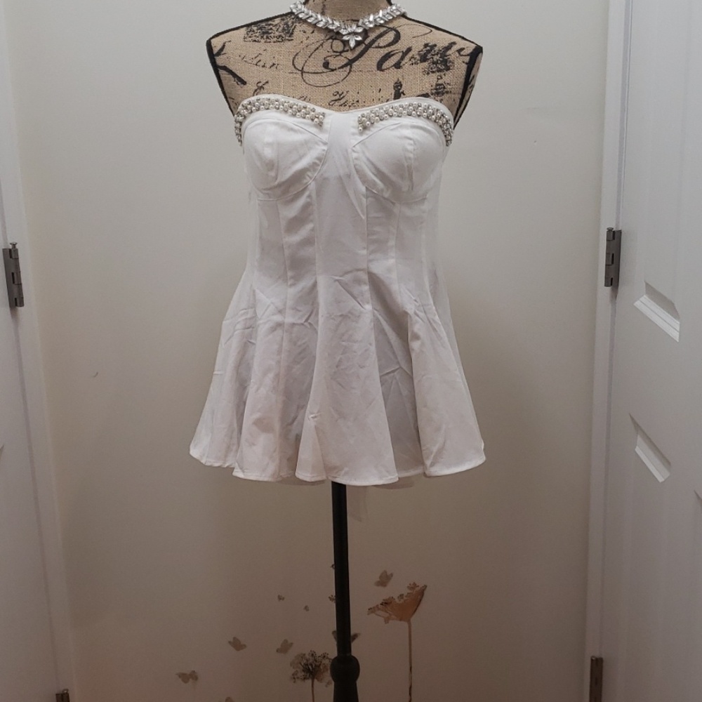 Embellished corset